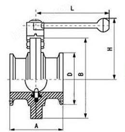 D81X衛(wèi)生蝶閥 D81X衛(wèi)生蝶閥